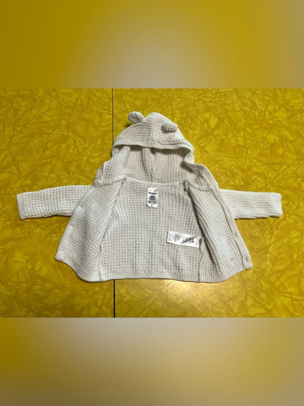 Carter’s Newborn Knitted Baby Sweater
